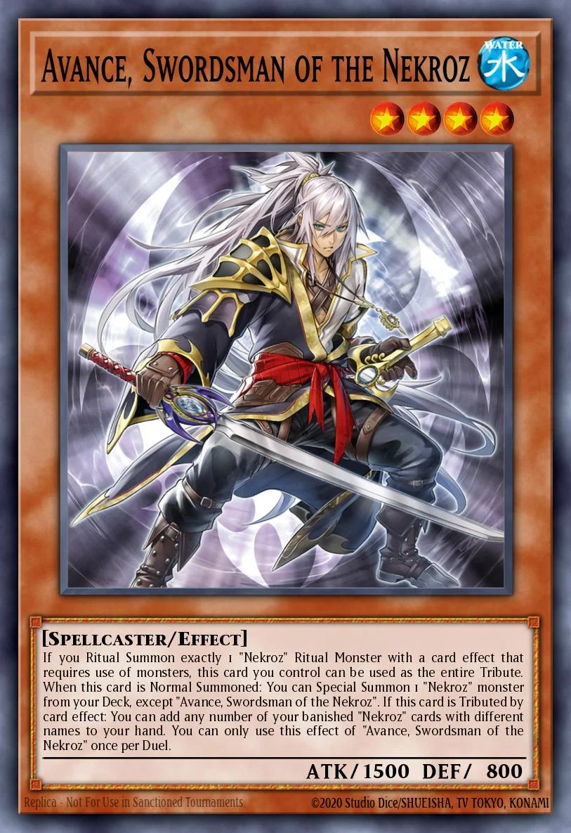 Avance, Swordsman of the Nekroz 「EN」