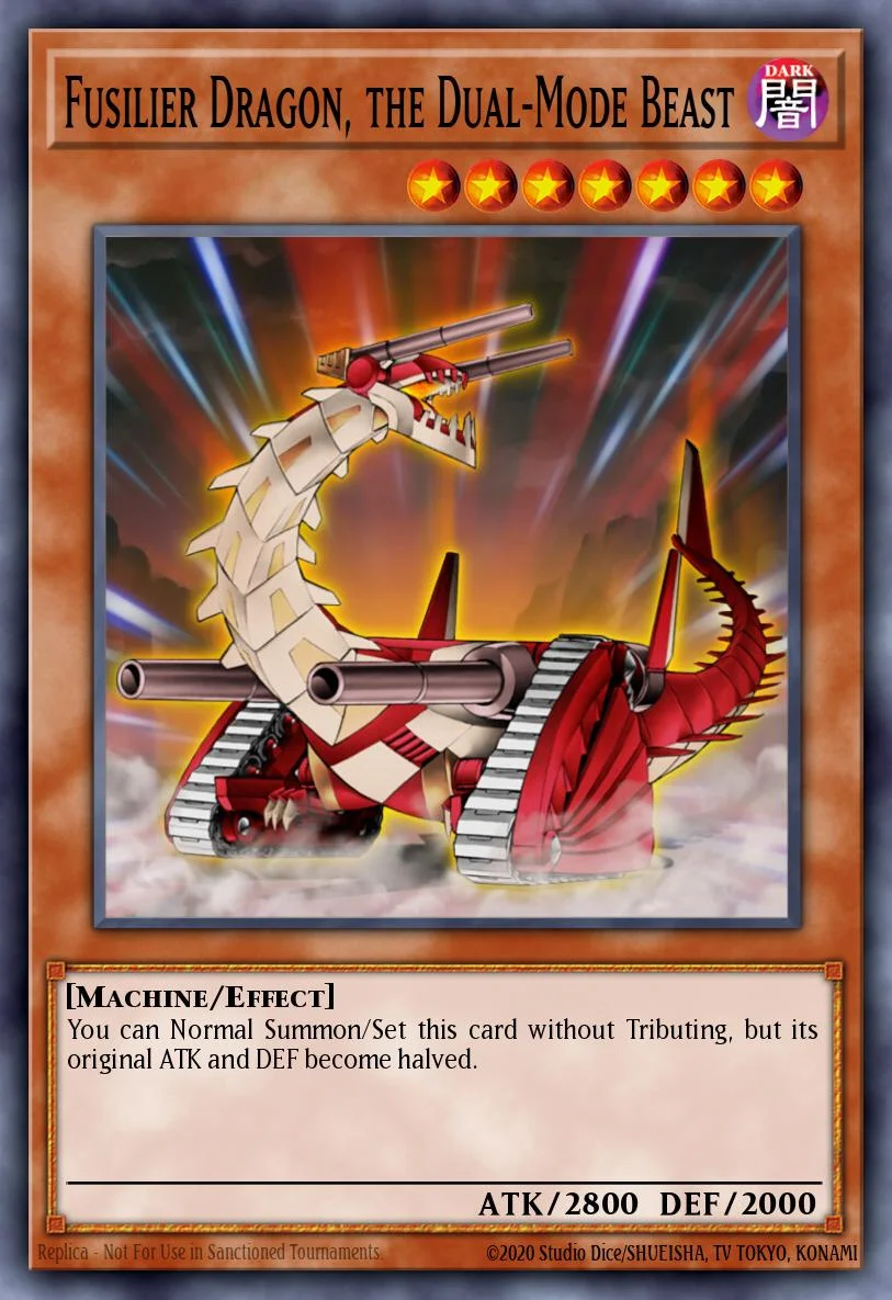 Fusilier Dragon, the Dual-Mode Beast 「EN」
