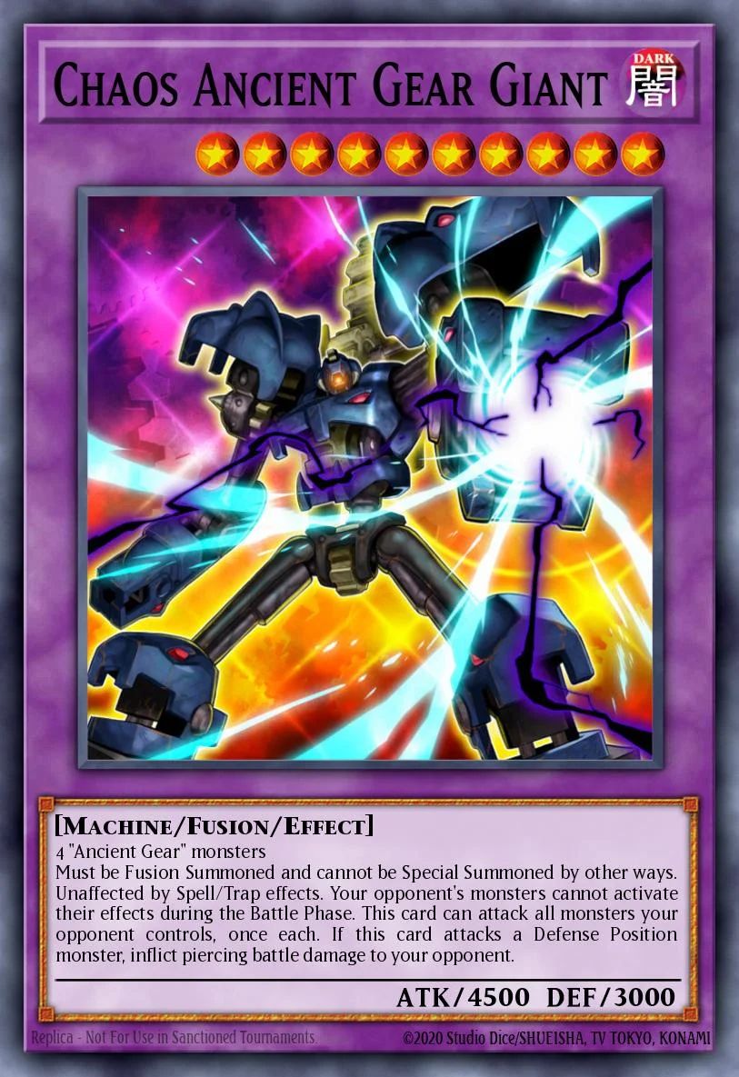 Chaos Ancient Gear Giant 「EN」