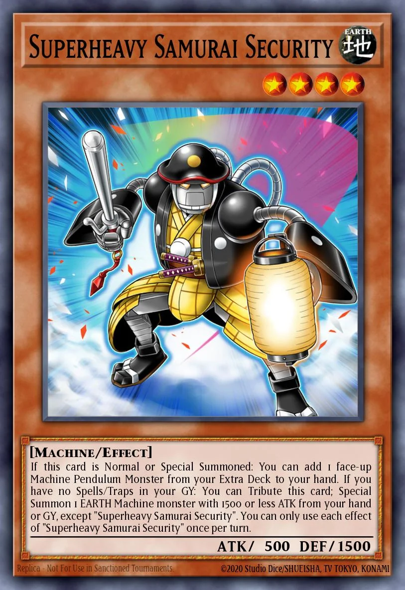 Superheavy Samurai Security 「EN」