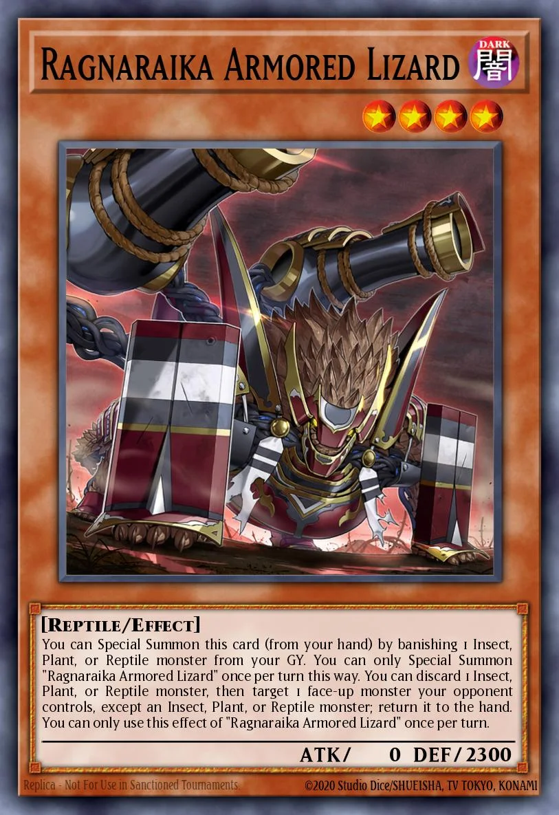 Ragnaraika Armored Lizard 「EN」