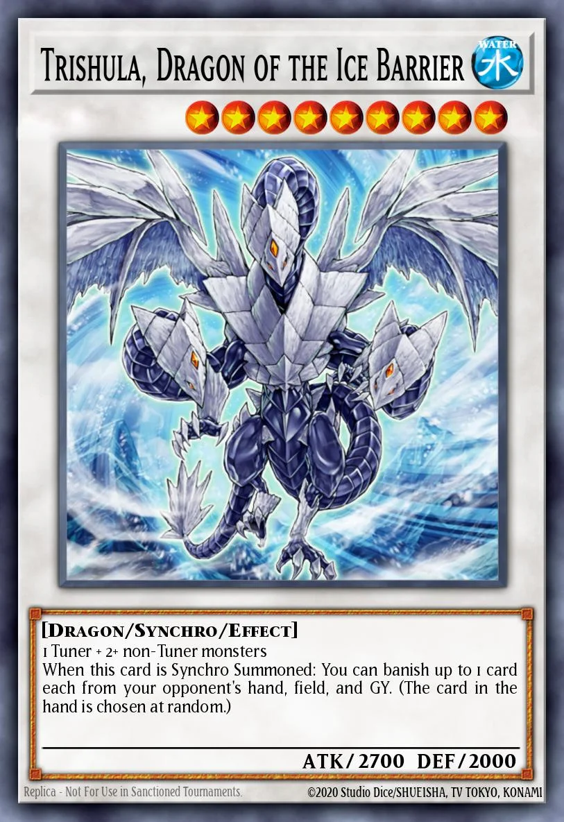 Trishula, Dragon of the Ice Barrier 「EN」