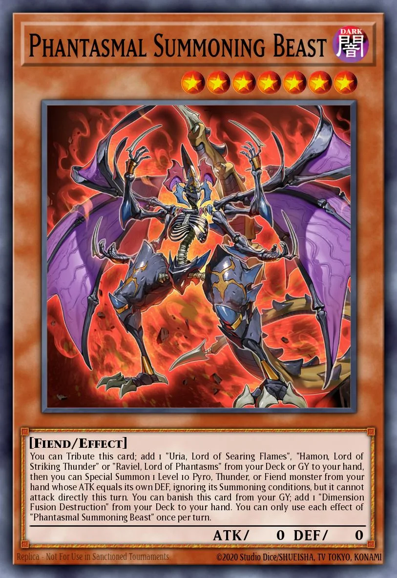 Phantasmal Summoning Beast 「EN」