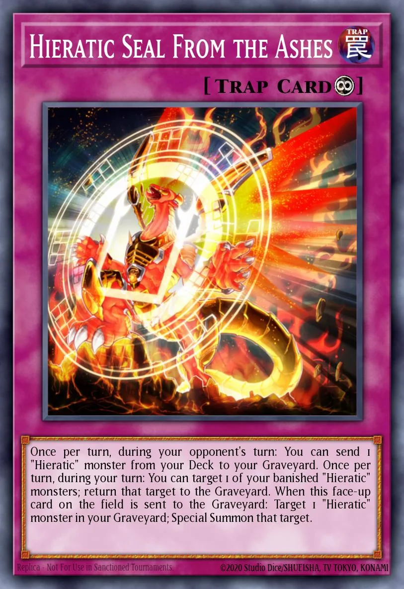 Hieratic Seal From the Ashes 「EN」
