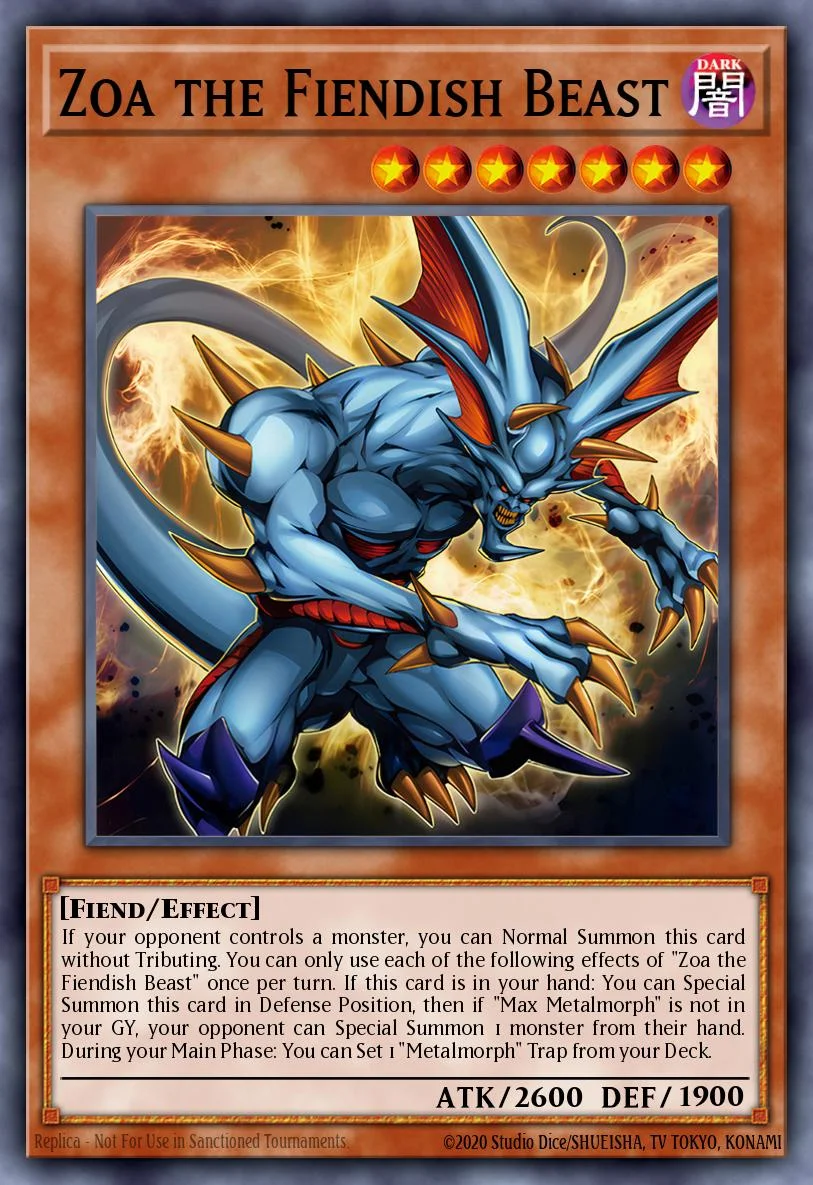 Zoa the Fiendish Beast 「EN」