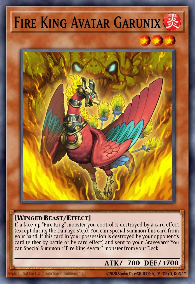 Fire King Avatar Garunix 「EN」