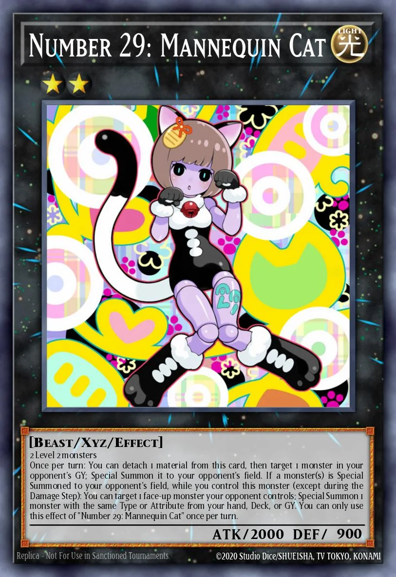 Number 29: Mannequin Cat 「EN」
