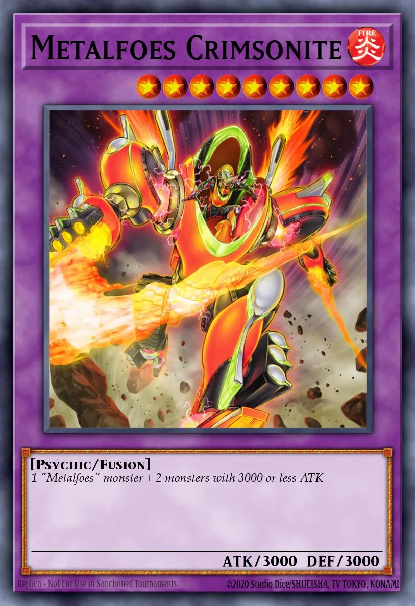 Metalfoes Crimsonite 「EN」