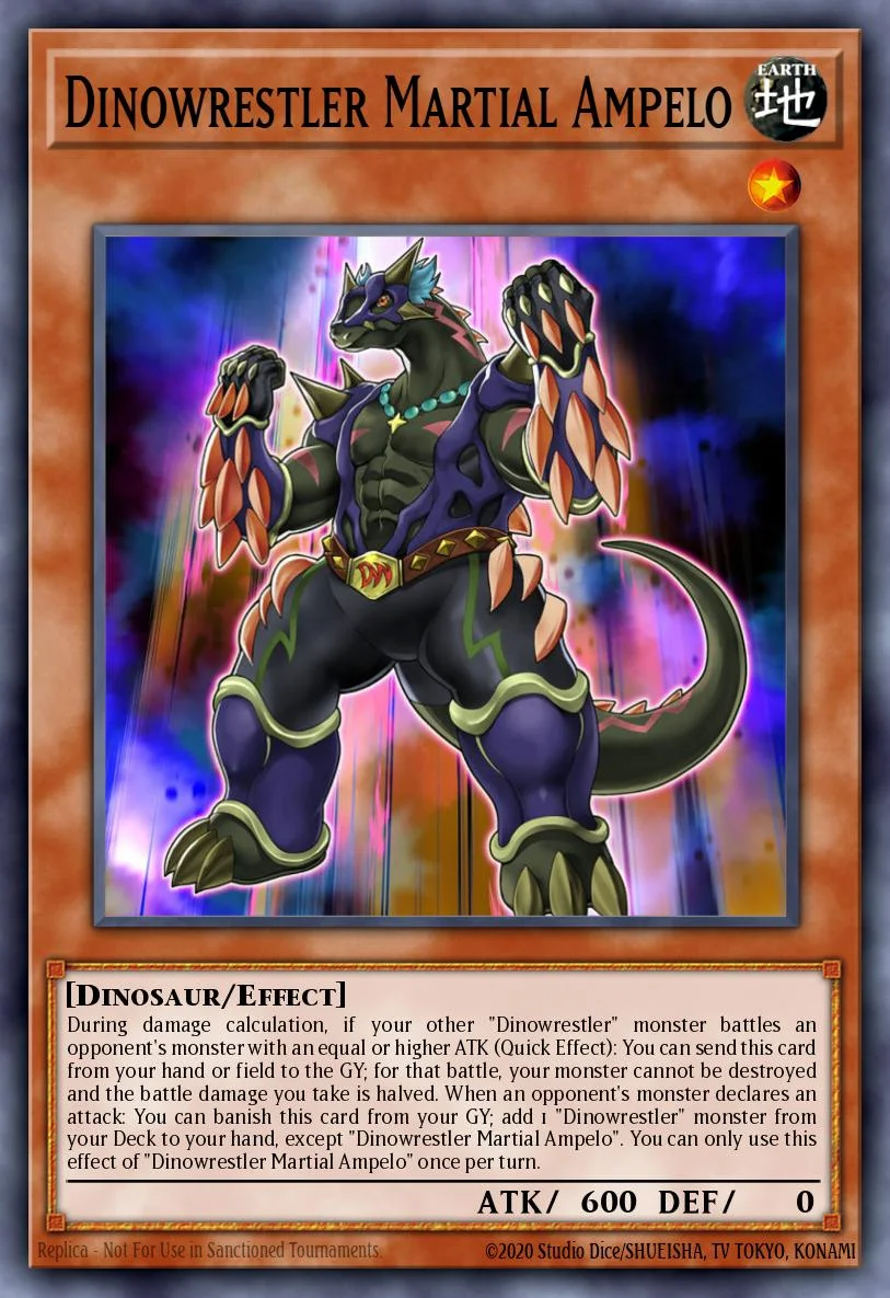 Dinowrestler Martial Ampelo 「EN」