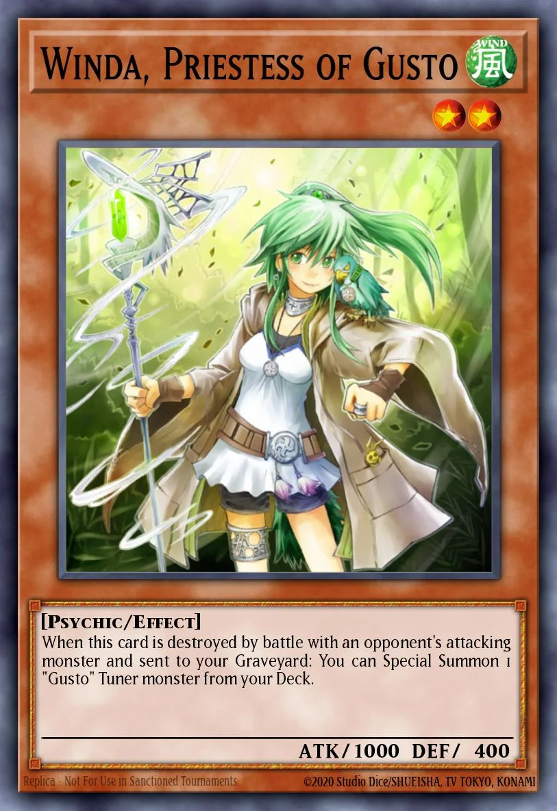 Winda, Priestess of Gusto 「EN」