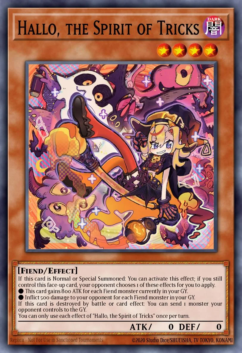 Hallo, the Spirit of Tricks 「EN」