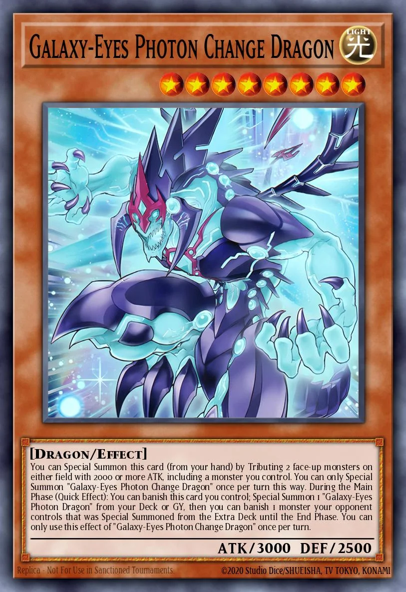 Galaxy-Eyes Photon Change Dragon 「EN」
