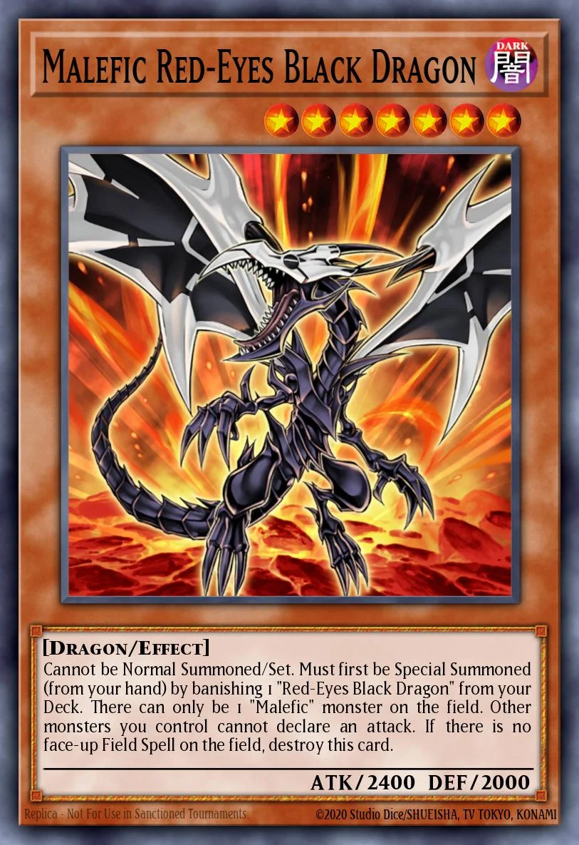 Malefic Red-Eyes Black Dragon 「EN」