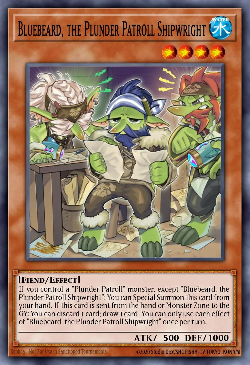 Bluebeard, the Plunder Patroll Shipwright 「EN」