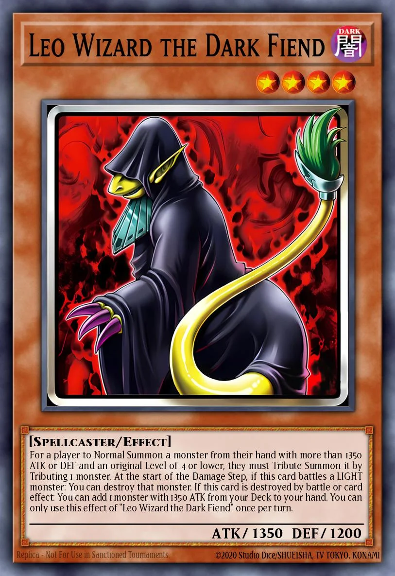 Leo Wizard the Dark Fiend 「EN」