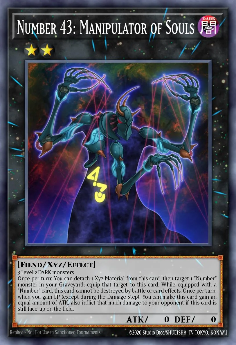 Number 43: Manipulator of Souls 「EN」