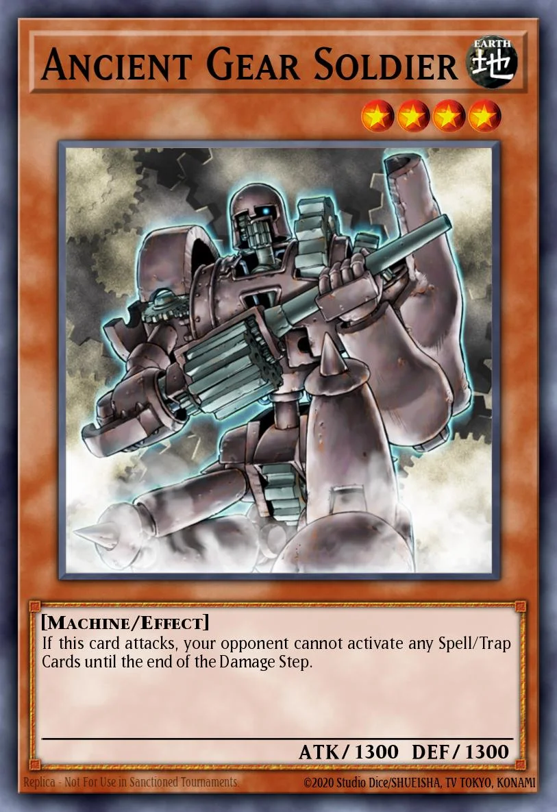 Ancient Gear Soldier 「EN」