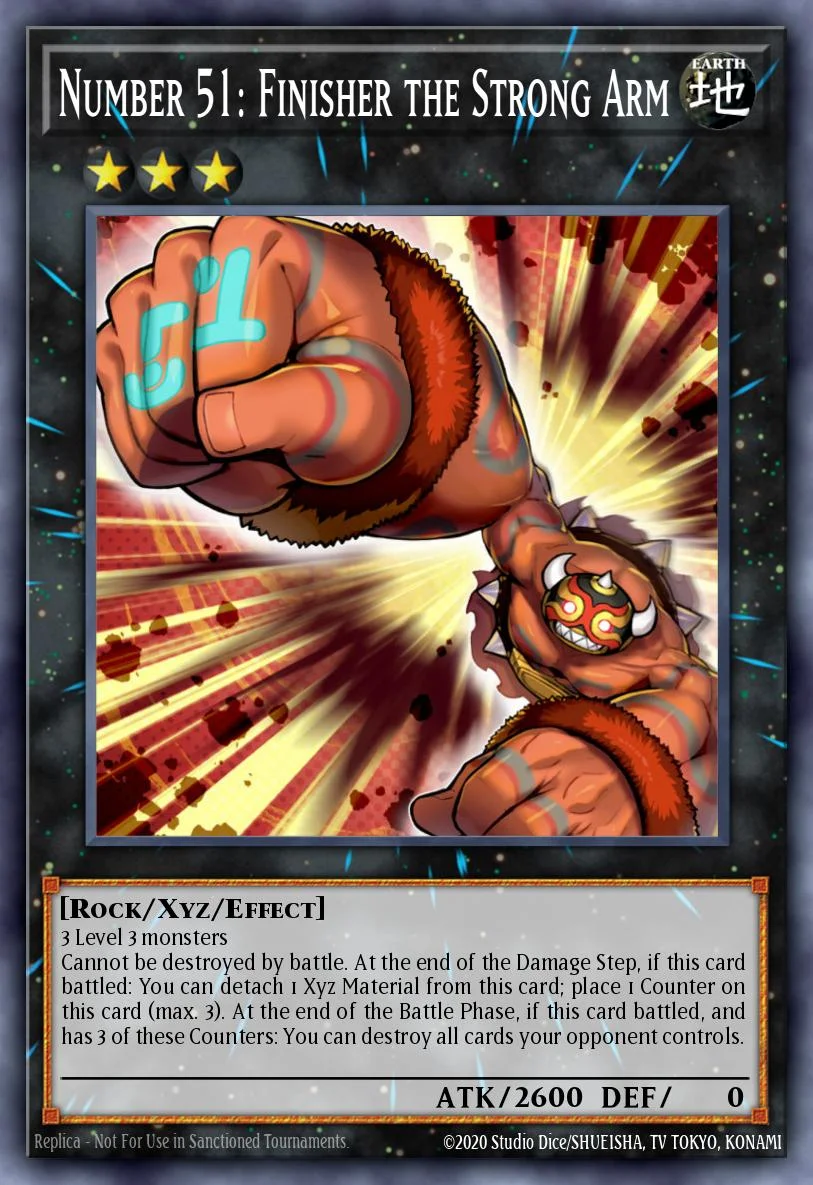 Number 51: Finisher the Strong Arm 「EN」