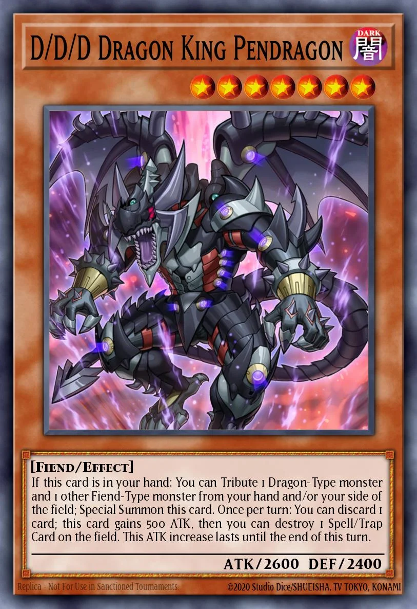 D/D/D Dragon King Pendragon 「EN」