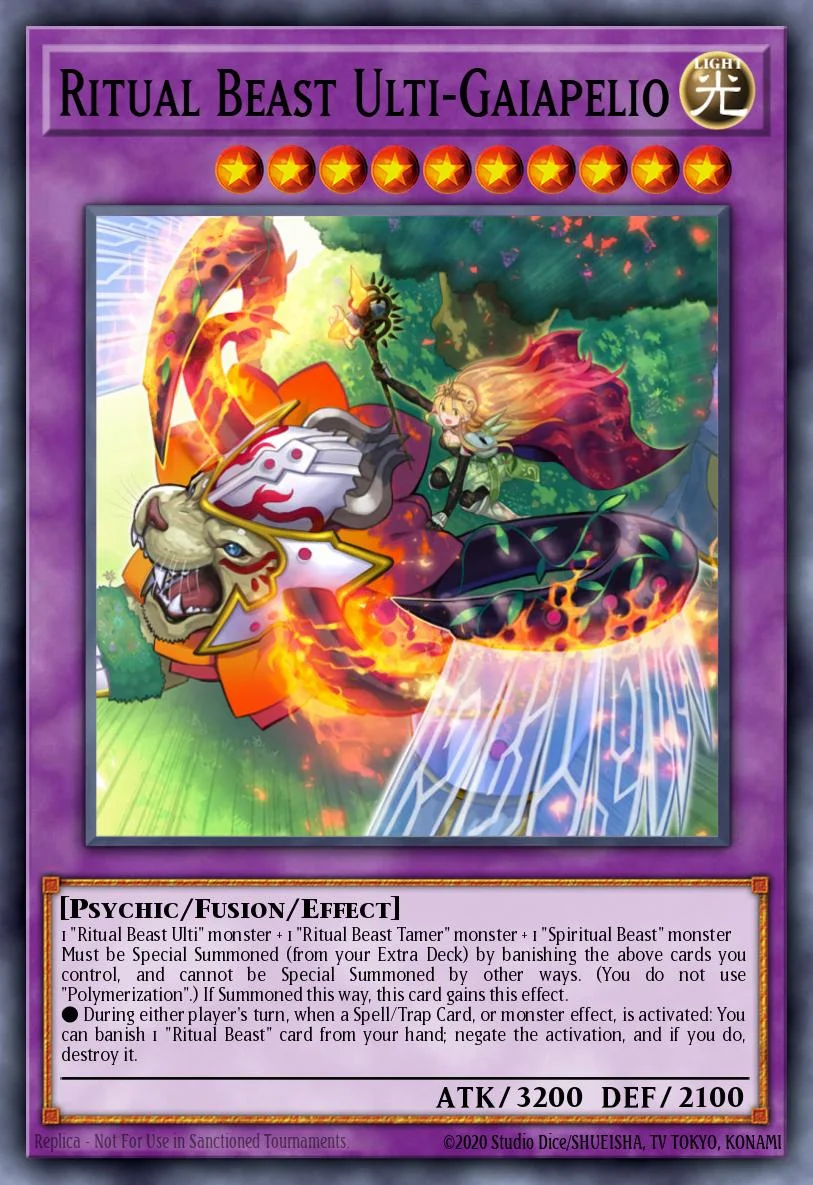Ritual Beast Ulti-Gaiapelio 「EN」