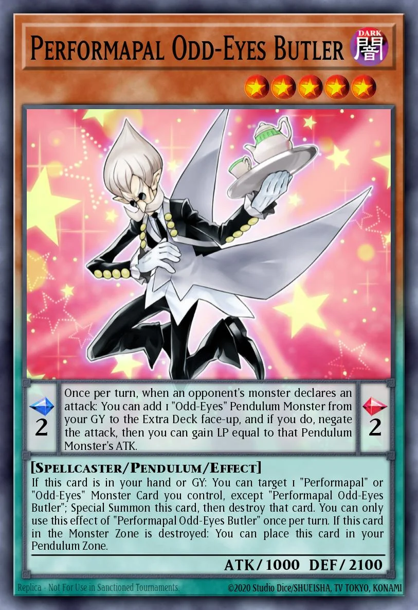 Performapal Odd-Eyes Butler 「EN」