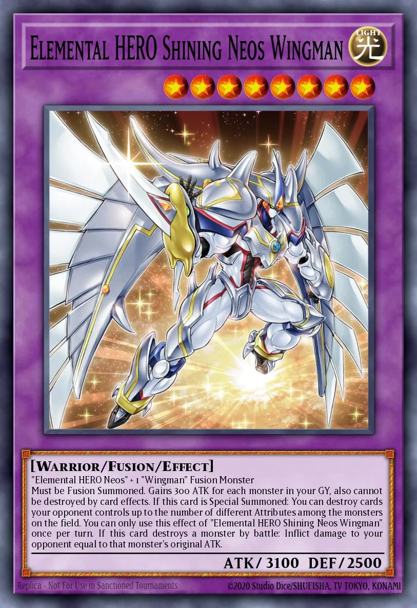 Elemental HERO Shining Neos Wingman 「EN」