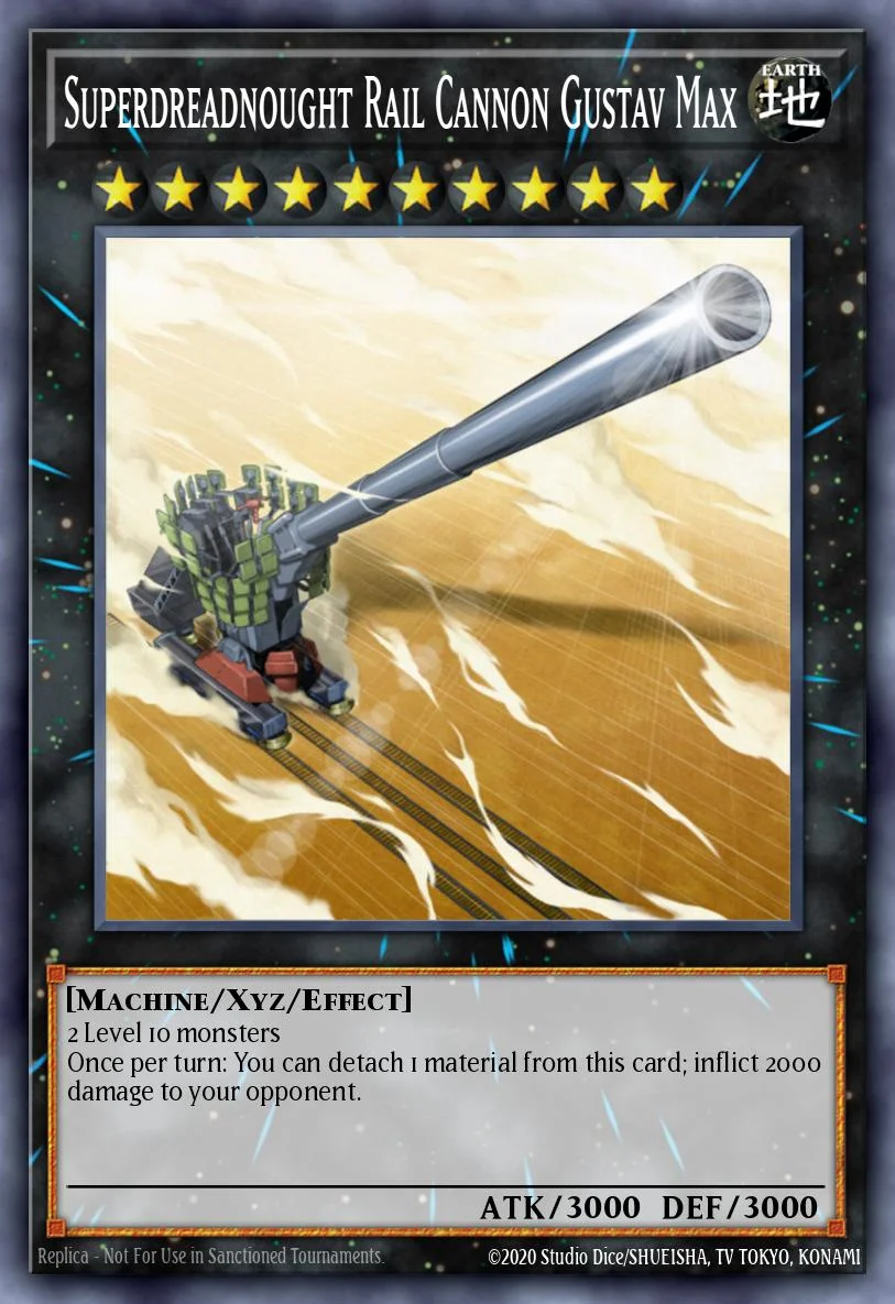 Superdreadnought Rail Cannon Gustav Max 「EN」
