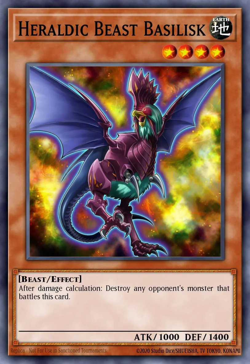 Heraldic Beast Basilisk 「EN」