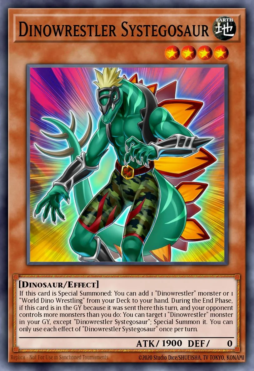 Dinowrestler Systegosaur 「EN」