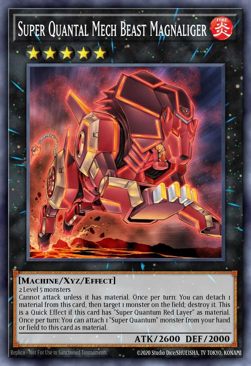 Super Quantal Mech Beast Magnaliger 「EN」