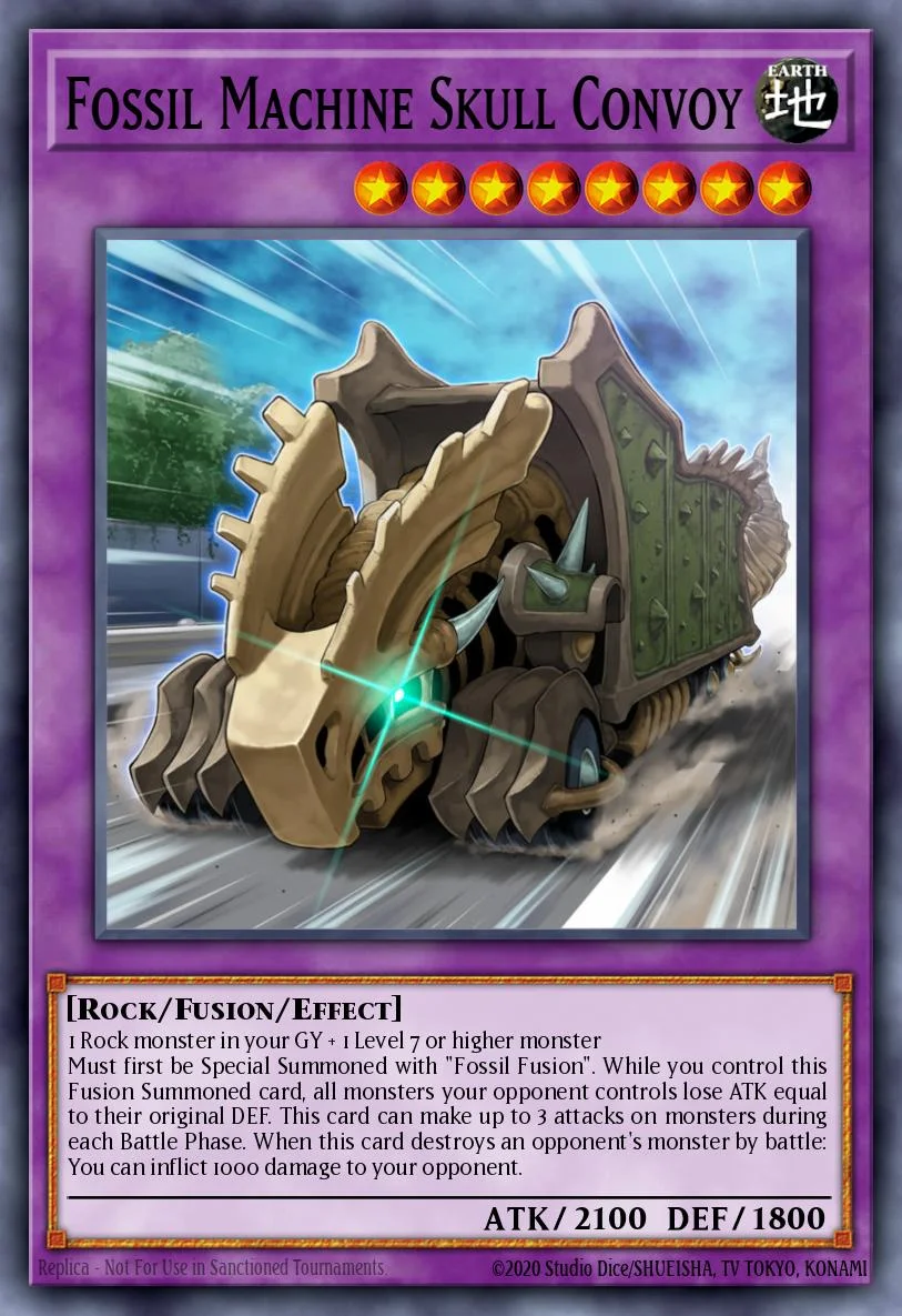 Fossil Machine Skull Convoy 「EN」