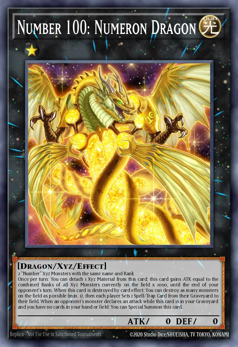 Number 100: Numeron Dragon 「EN」