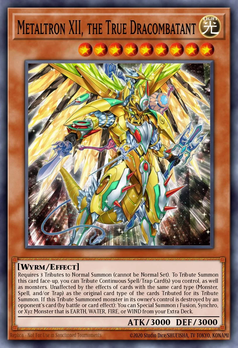 Metaltron XII, the True Dracombatant 「EN」