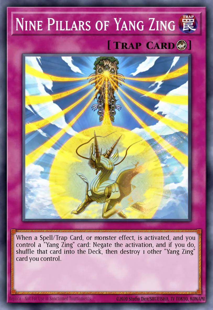 Nine Pillars of Yang Zing 「EN」