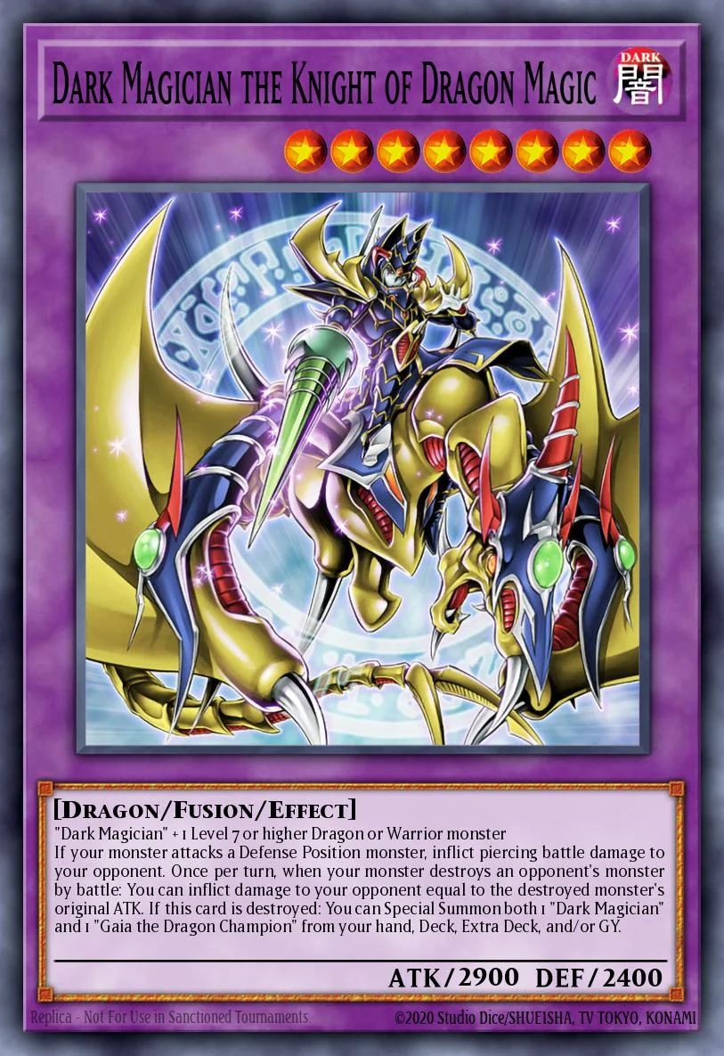 Dark Magician the Knight of Dragon Magic 「EN」