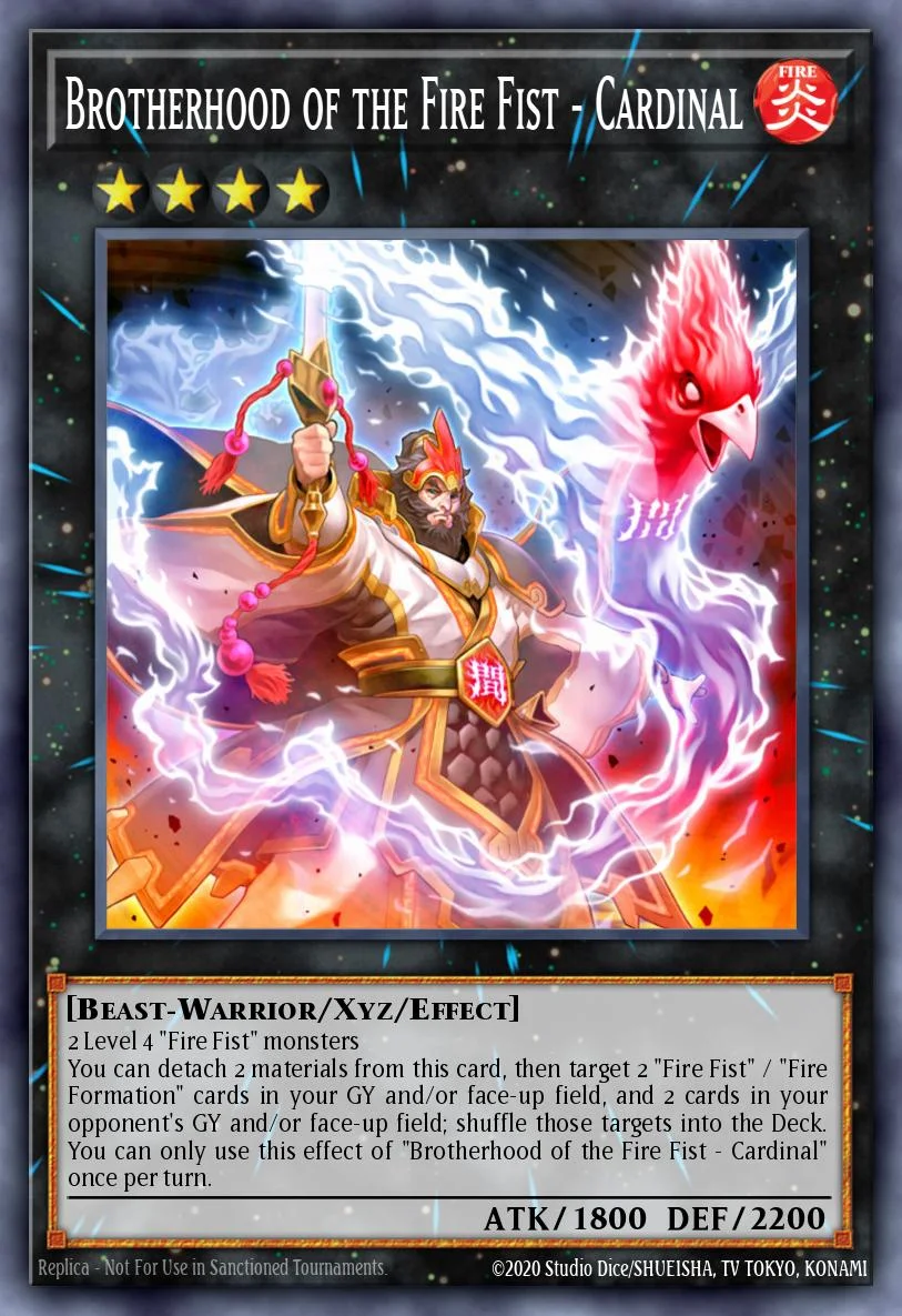 Brotherhood of the Fire Fist - Cardinal 「EN」