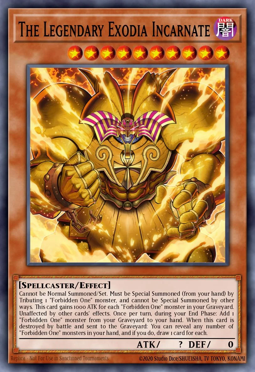 The Legendary Exodia Incarnate 「EN」