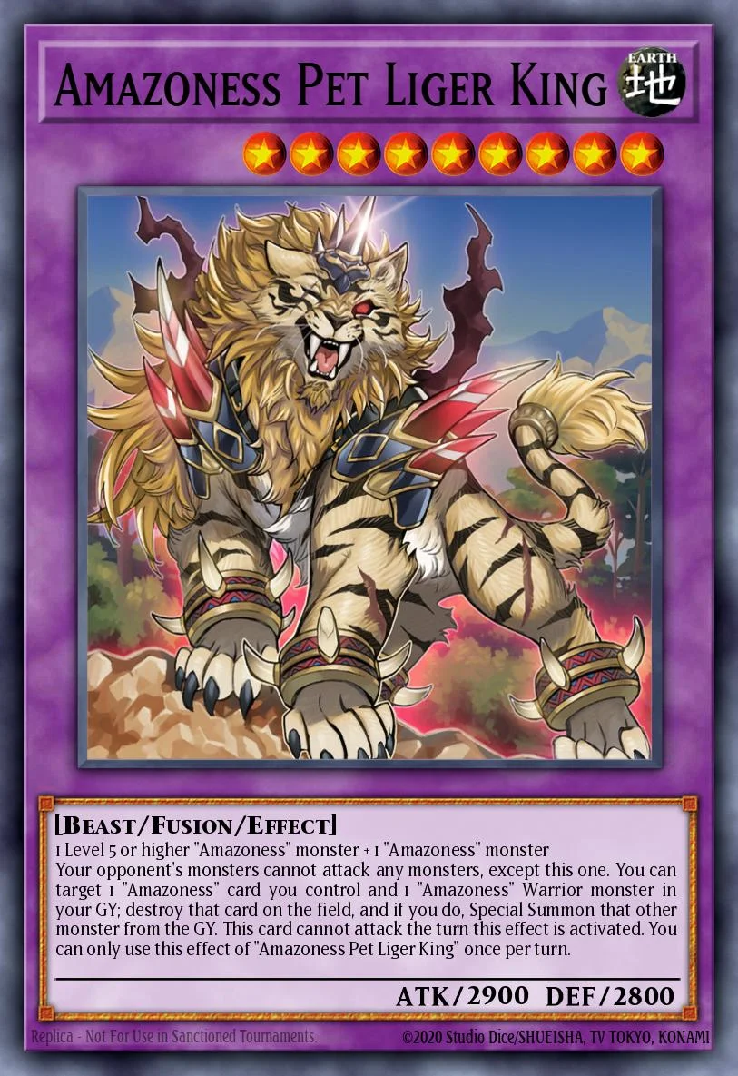 Amazoness Pet Liger King 「EN」