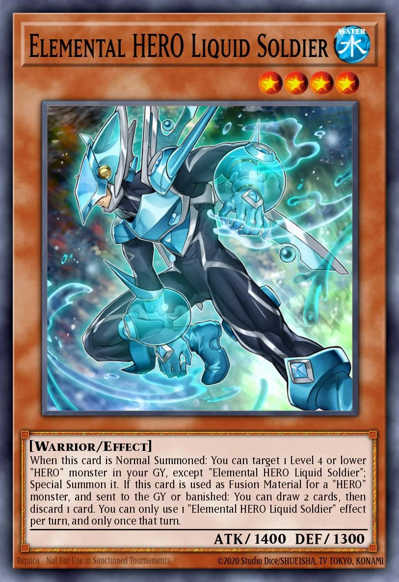 Elemental HERO Liquid Soldier 「EN」