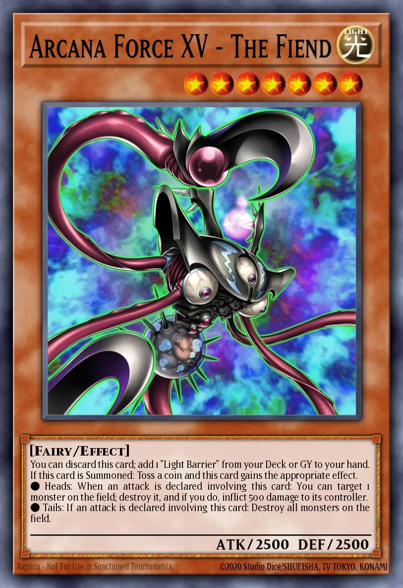 Arcana Force XV - The Fiend 「EN」