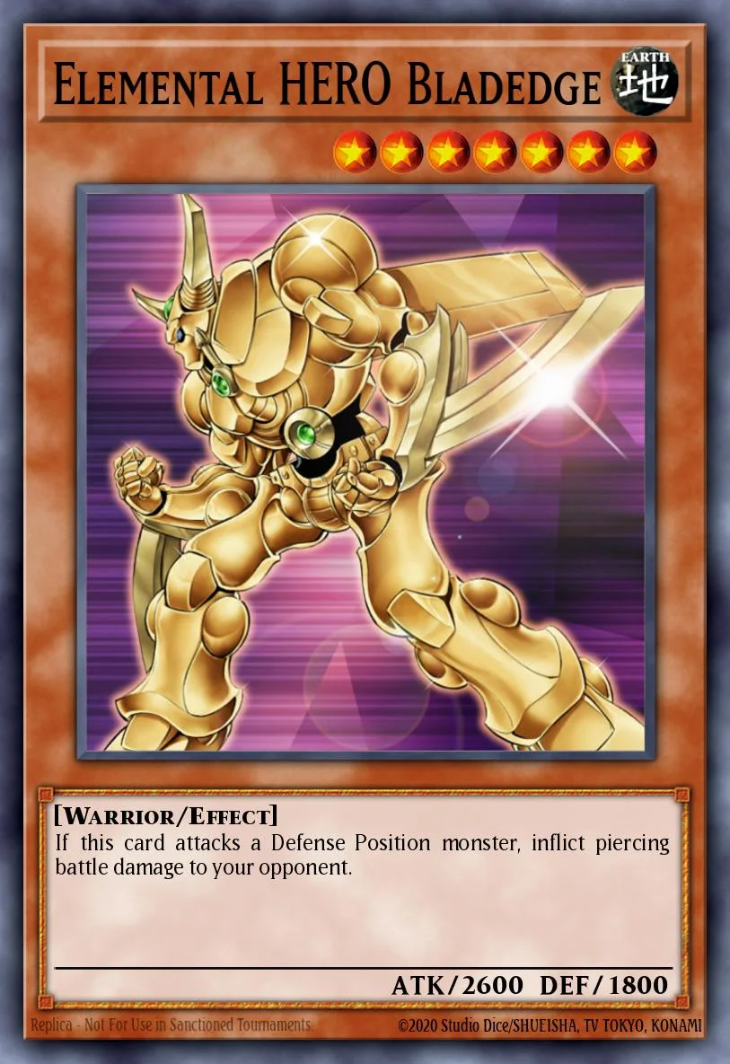 Elemental HERO Bladedge 「EN」