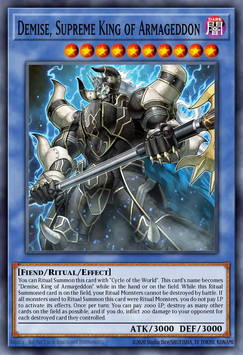 Demise, Supreme King of Armageddon 「EN」