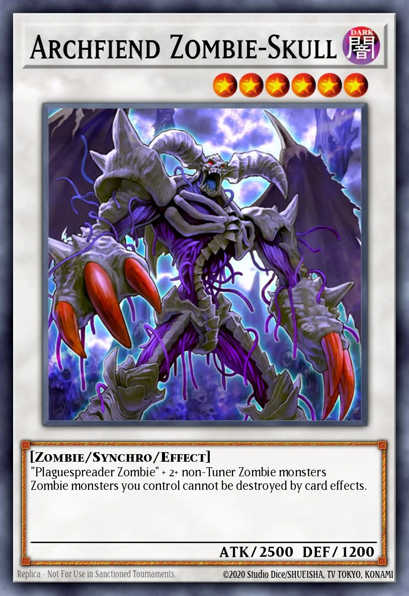 Archfiend Zombie-Skull 「EN」