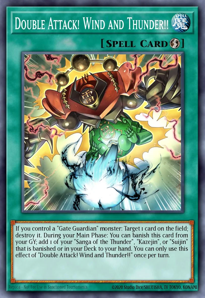 Double Attack! Wind and Thunder!! 「EN」