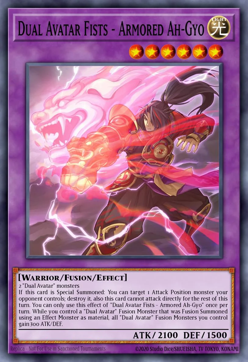 Dual Avatar Fists - Armored Ah-Gyo 「EN」