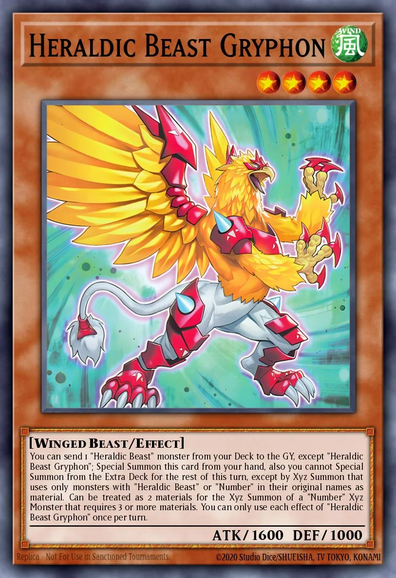 Heraldic Beast Gryphon 「EN」