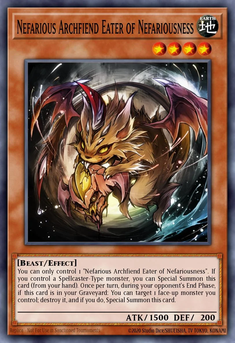 Nefarious Archfiend Eater of Nefariousness 「EN」
