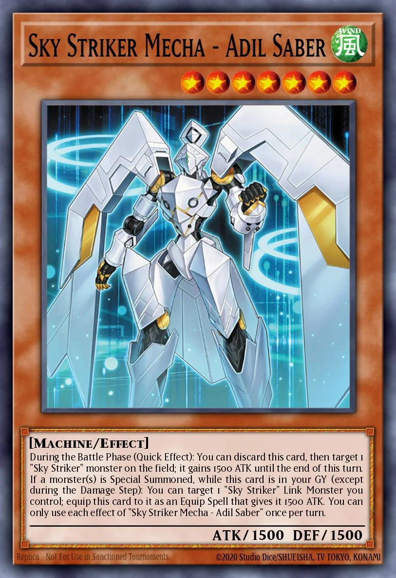 Sky Striker Mecha - Adil Saber 「EN」