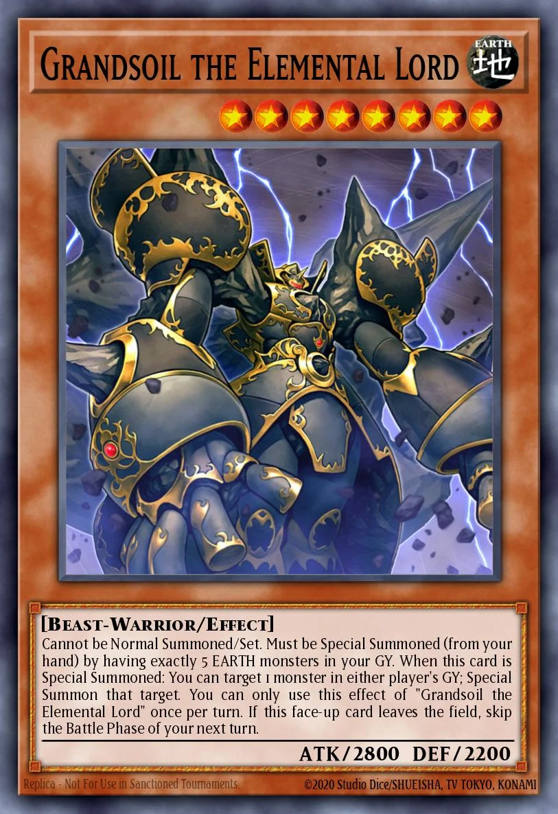 Grandsoil the Elemental Lord 「EN」