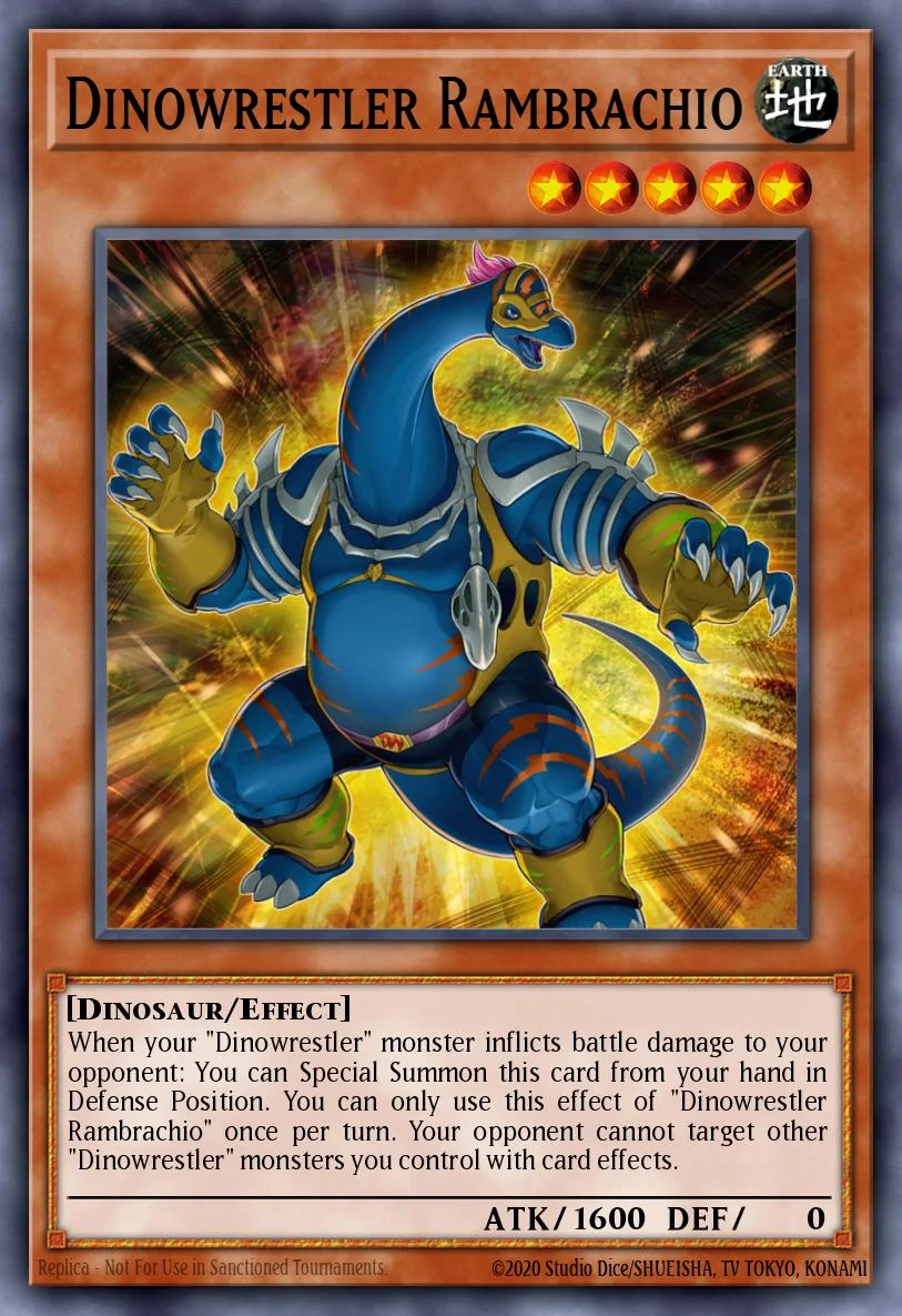 Dinowrestler Rambrachio 「EN」